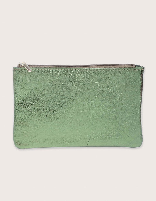 les cleias large pochette zip pouch