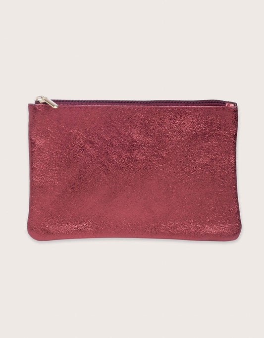 les cleias large pochette zip pouch