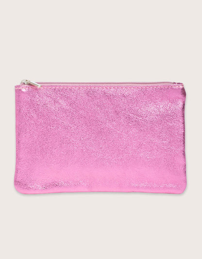 les cleias large pochette zip pouch