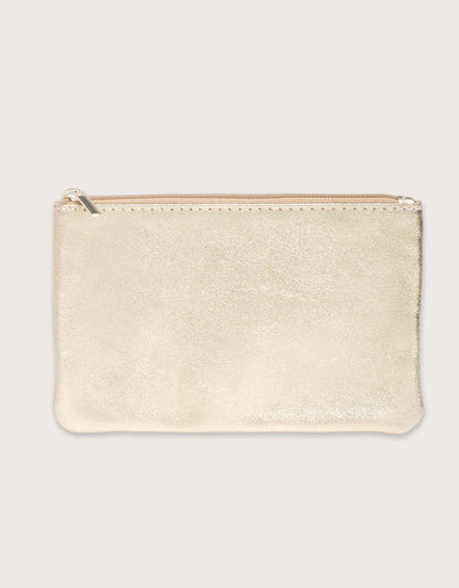 les cleias large pochette zip pouch