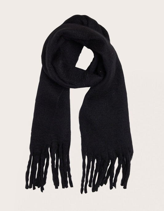 hat attack chic solid scarf