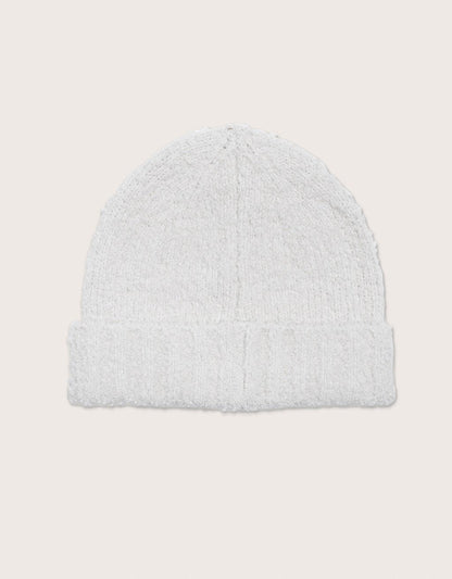 boucle cashmere beanie