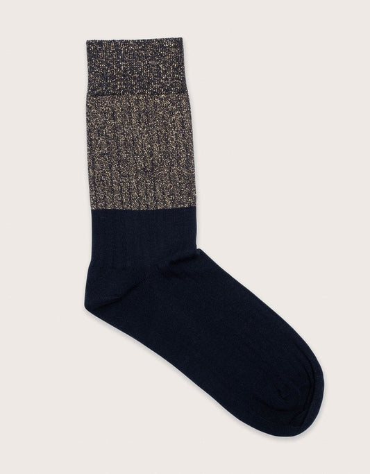 escuyer lurex block socks