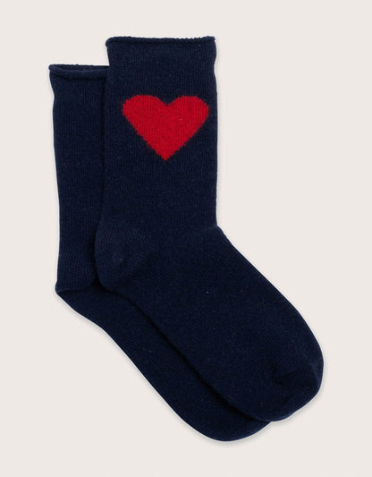 hansel from basel love cashmere crew socks