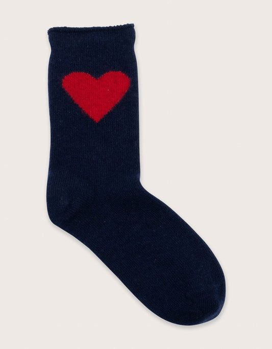 hansel from basel love cashmere crew socks