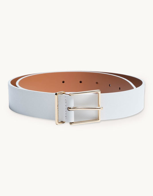 maison boinet ivory belt